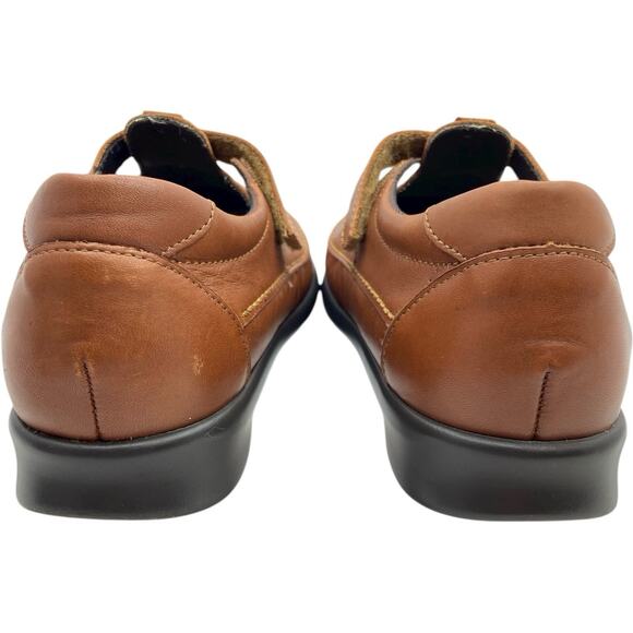 SAS Tripad Comfort Roamer Womens Size 8 Brown Leather Soft Step Mary Jane USA - Picture 4 of 8